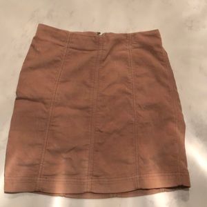 Brown skirt